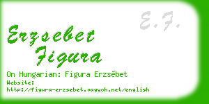 erzsebet figura business card