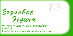 erzsebet figura business card